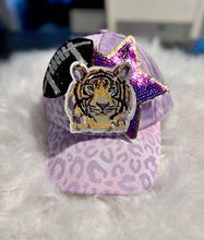 Load image into Gallery viewer, Tiger Patch, Mascot Patch, Small Patches, Embroidery Patch, Iron on Patch, Trucker Hat Patch, Preppy Patch, Bag Patch, Game Day