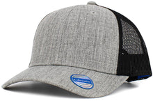 Load image into Gallery viewer, Kids Mesh Baseball Cap: BLK-BLK