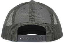 Load image into Gallery viewer, Kids Mesh Baseball Cap: BLK-BLK