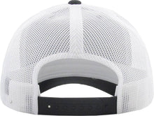 Load image into Gallery viewer, CLASSIC 6 PANEL MESH BACK: BLK-WHT
