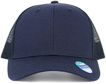 Load image into Gallery viewer, Kids Mesh Baseball Cap: BLK-BLK