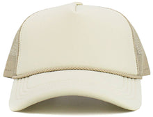 Load image into Gallery viewer, Foam Premium Rope Trucker Hat: WHT-STN