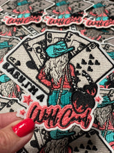 Load image into Gallery viewer, Baby, I&#39;m a Wild Card Patch, Trucker Hat Patch, Boujee Patch, Cowgirl Patch, Western Patch, Pink Patch, Trendy Patch, Preppy Patch, Iron On Patch, DIY
