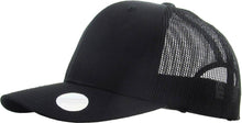 Load image into Gallery viewer, CLASSIC 6 PANEL MESH BACK: BLK-BLK

