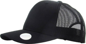 CLASSIC 6 PANEL MESH BACK: HLGY-BLK