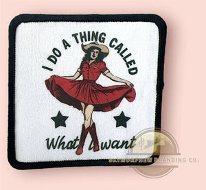 What I Want: Patch (Image Printed on Patch)