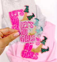 Load image into Gallery viewer, Lets Ho Girls©️ Christmas Small Sequins Embroidery Patch
