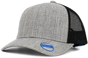 Kids Mesh Baseball Cap: BLK-BLK