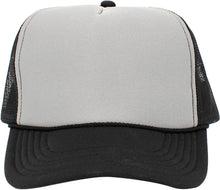 Load image into Gallery viewer, Classic Foam Front Trucker Hat: D.khaki
