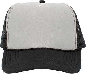Classic Foam Front Trucker Hat: D.khaki