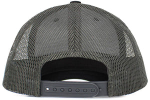 Kids Mesh Baseball Cap: BLK-BLK