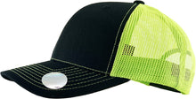 Load image into Gallery viewer, CLASSIC 6 PANEL MESH BACK: BLK-BLK
