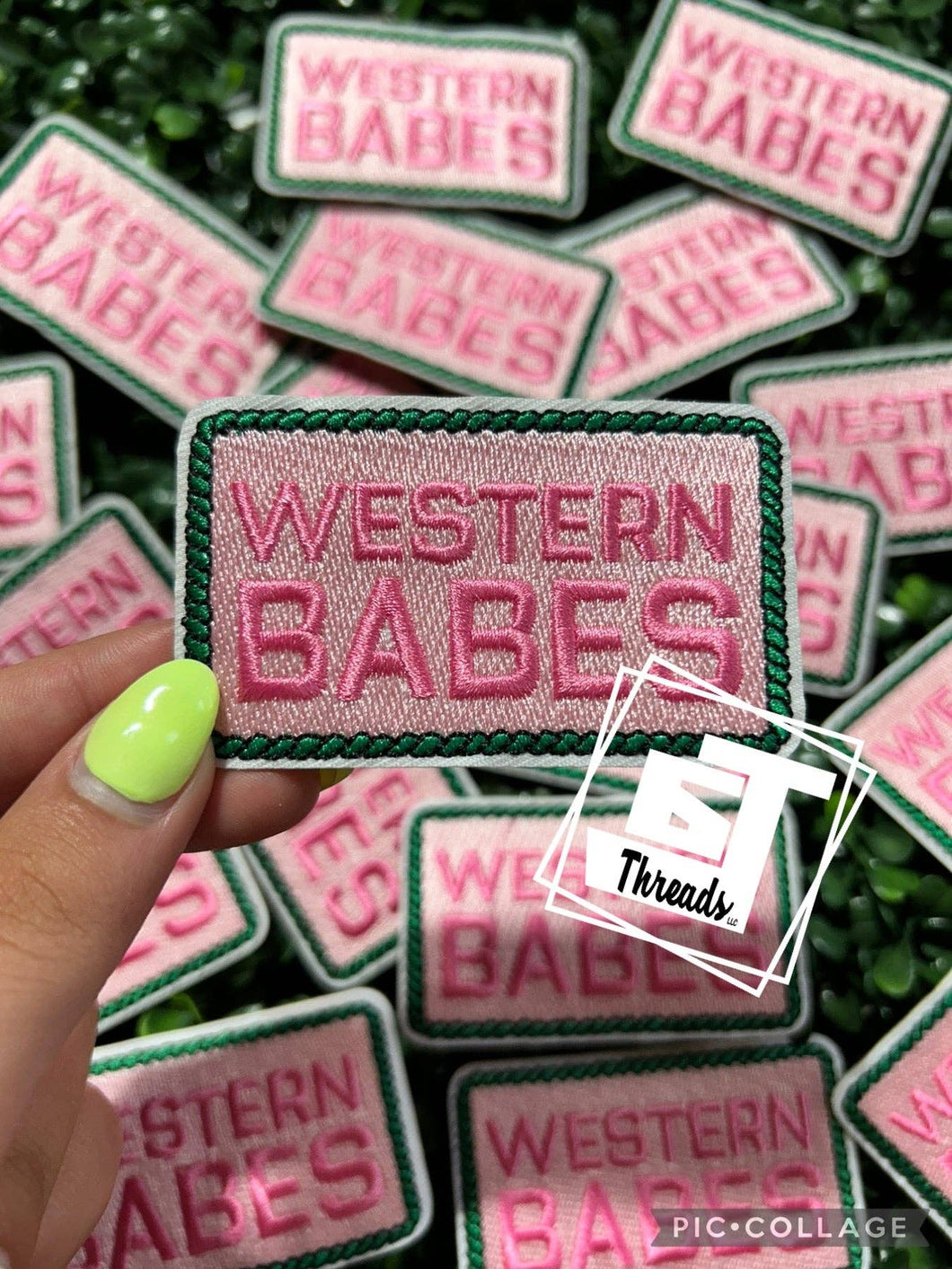 Western Babes....Cap Patches Only: Western Babes
