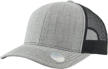 Load image into Gallery viewer, CLASSIC 6 PANEL MESH BACK: HLGY-BLK
