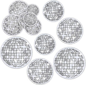 disco ball silver large