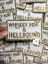 Load image into Gallery viewer, Whiskey Bent and Hell Bound....Cap Patches Only: Whiskey Bent and Hell Bound
