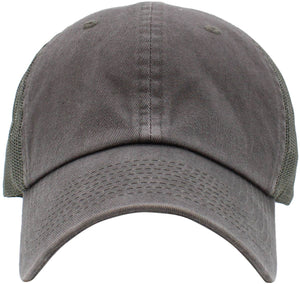 Classic Mesh Baseball Cap: STN-KHK