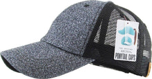 Load image into Gallery viewer, Glitter Meshback Baseball Cap: SIL
