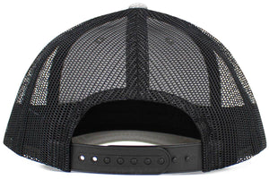Kids Mesh Baseball Cap: BLK-BLK