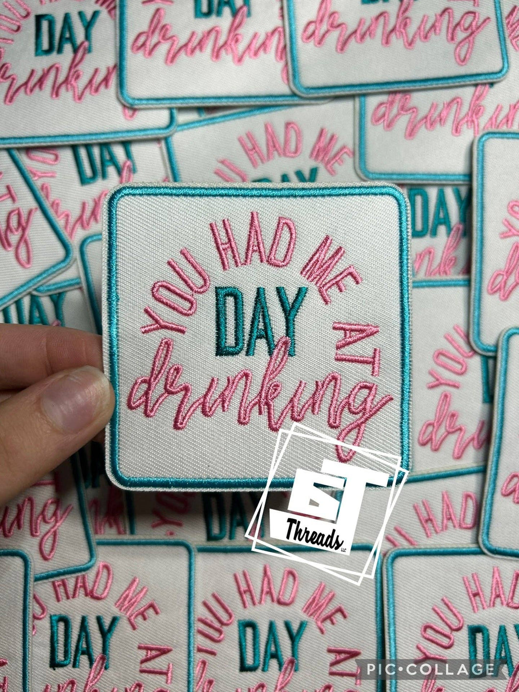 Had Me at Day-Drinking....Cap Patches Only: Had Me at Day-Drinking