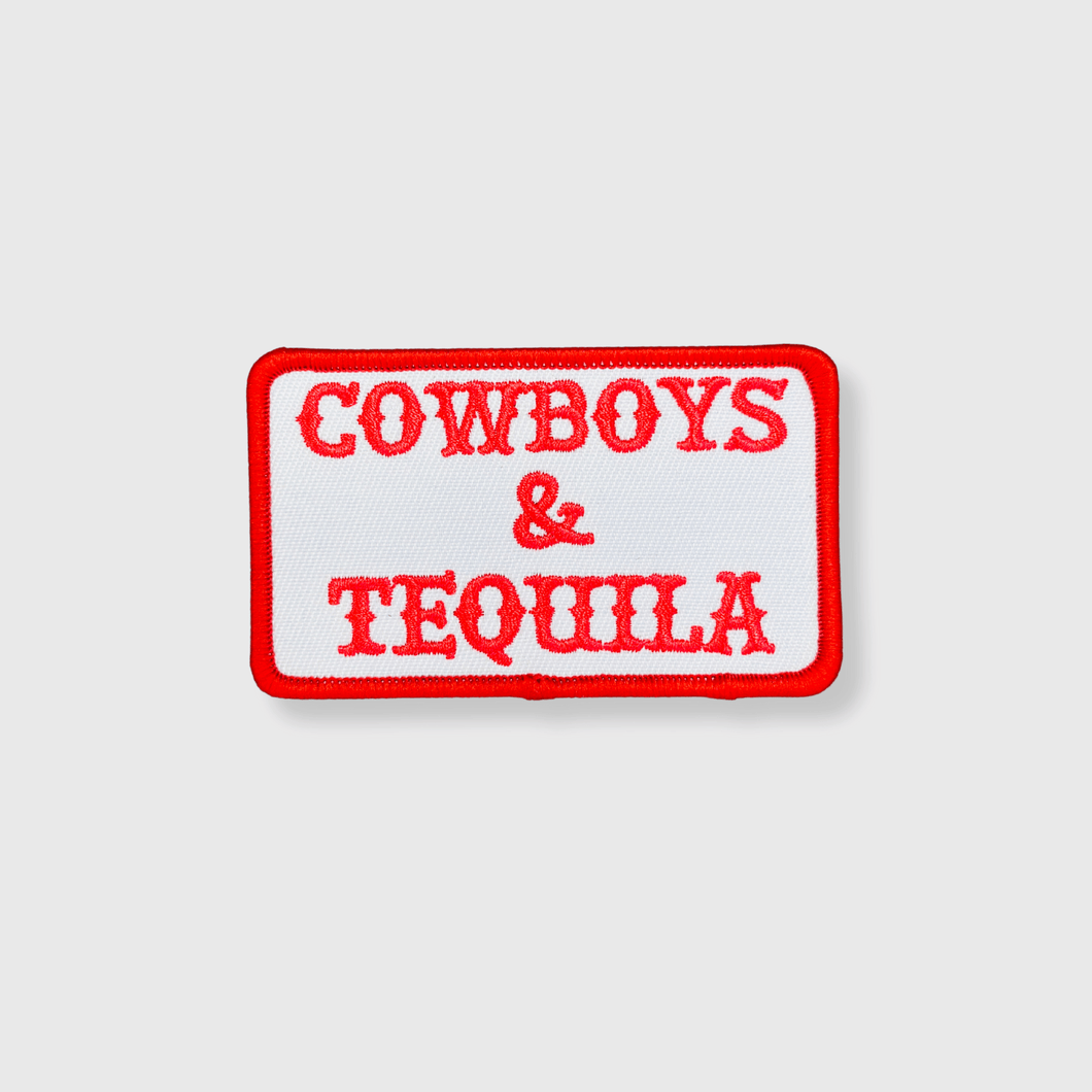 HP1014 - Cowboys & Tequila Hat Patch