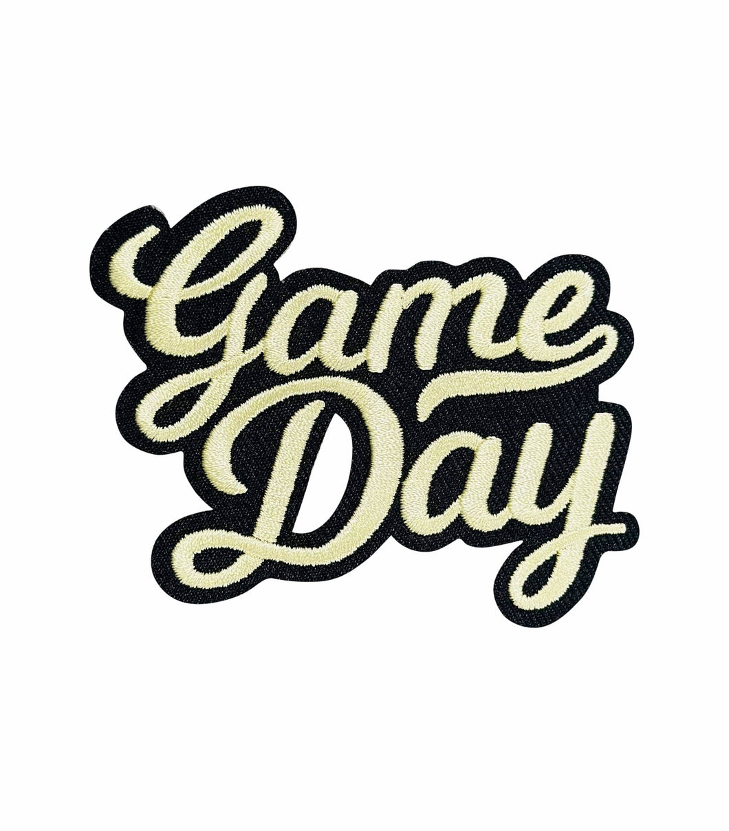 CP1053 - Game Day Chenille Patches (Small): Gold