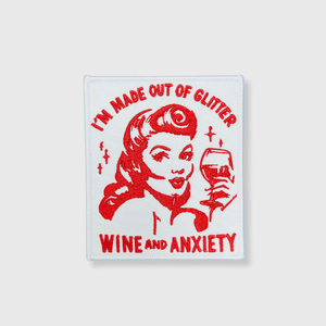 HP1048 - Wine & Anxiety Hat Patch
