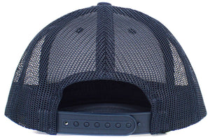 Kids Mesh Baseball Cap: BLK-BLK