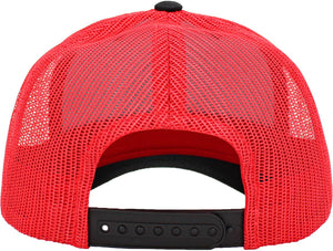 CLASSIC 6 PANEL MESH BACK: BLK-BLK