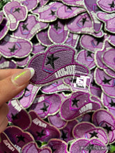 Load image into Gallery viewer, Purple Cowboy Hat....Cap Patches Only: Purple Cowboy Hat

