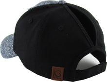 Load image into Gallery viewer, Glitter Ponytail Baseball Cap: BLK

