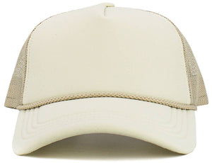 Foam Premium Rope Trucker Hat: TUQ-STN