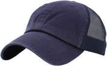 Load image into Gallery viewer, Classic Mesh Baseball Cap: STN-KHK
