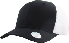 Load image into Gallery viewer, CLASSIC 6 PANEL MESH BACK: BLK-BLK
