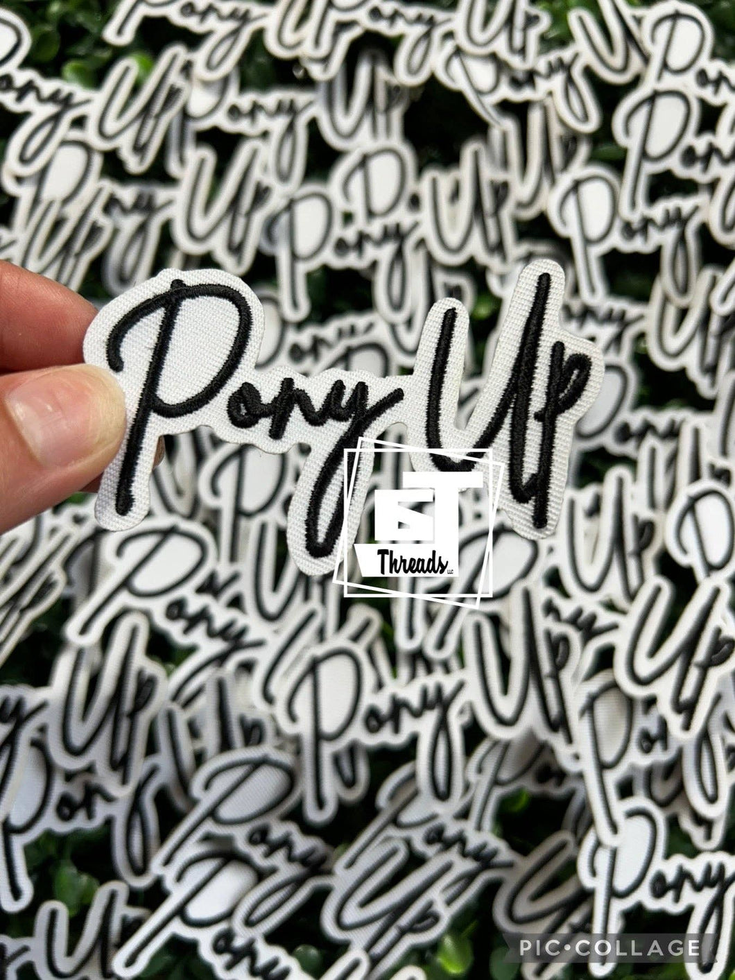 Pony Up....Cap Patches Only: Pony Up